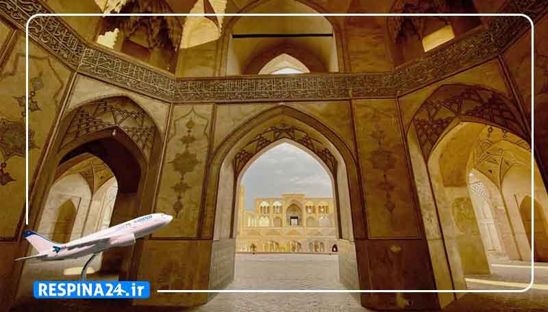 بلیط هواپیما مشهد کاشان